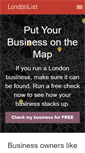 Mobile Screenshot of londonlist.co.uk